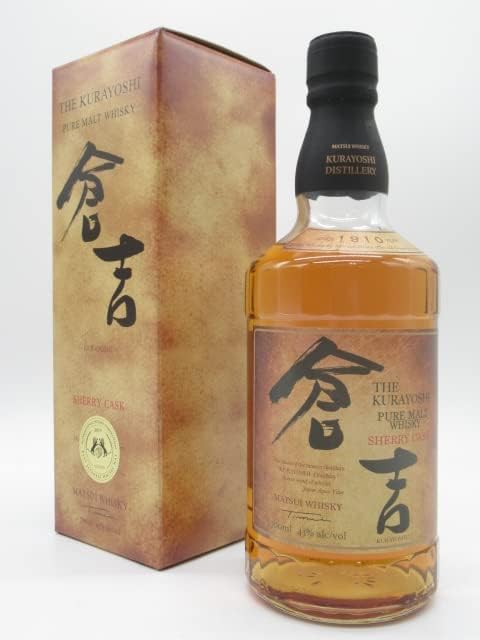 倉吉 ピュアモルト シェリーカスク /倉吉ピュアモルト 700ml 43％ ２本 Amazon.co.jp: マツイ ピュアモルトウイスキー 倉吉 シェリーカスク 43