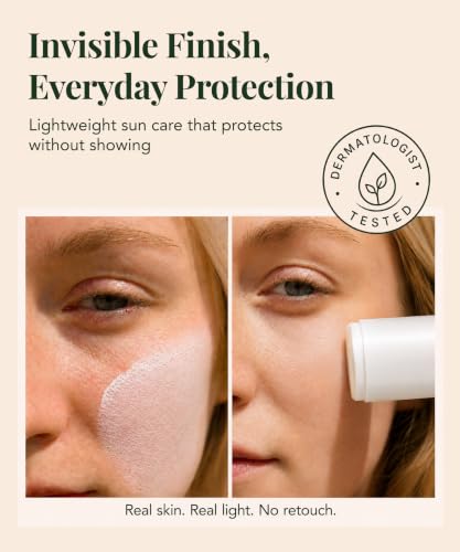 Image of Beef Tallow Mineral Sunscreen Stick SPF 50 for Face & Body, Broad Spectrum, Non-Nano Zinc Oxide, No White Cast, Reef Safe, Water Resistant 80 Min, Fragrance Free, Travel Size 20g