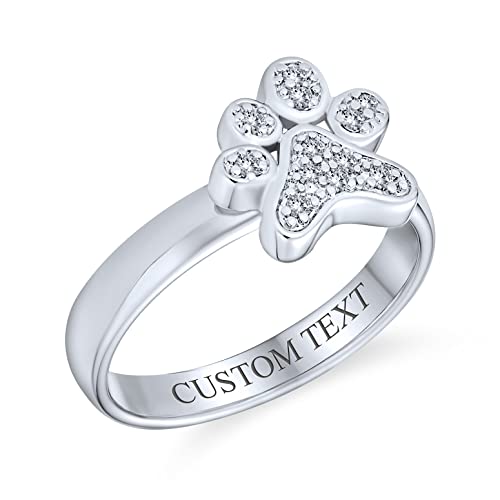 Bague trois chatons pour femme et ado en argent mignon