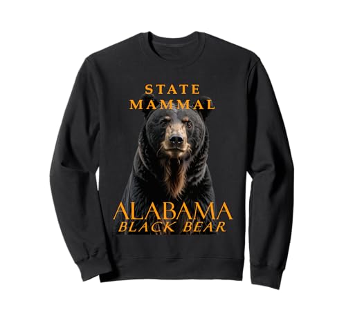 Alabama Territory Mamífero El Oso Negro Sudadera