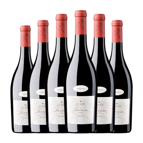 Izadi Larrosa Negra Garnacha Tintorera Rioja 75 cl Vino tinto (Caja de 6 Botellas de 75 cl)