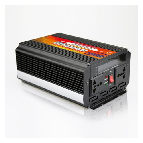 Onduleur 1000W 24V 220V pour camping-car et van avec écran LCD
