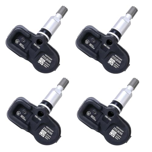 TPMS Sensors Set of 4 Pre-Programmed Tire Pressure Sensor 315MHz