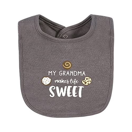 Image of Hudson Baby Unisex Baby Cotton Bibs, Popsicle, One Size