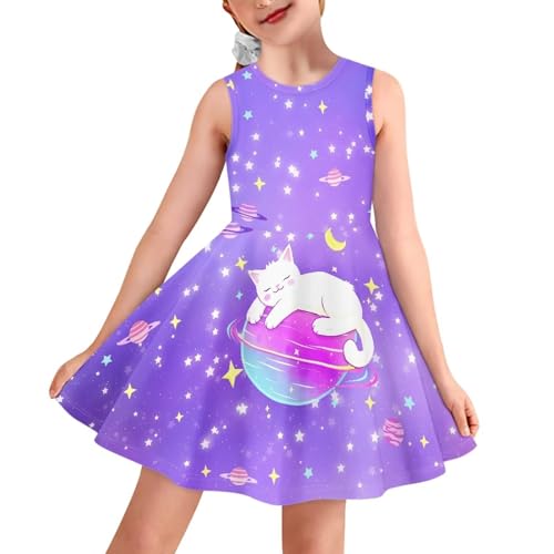 Cute Dress for Girls 3-16 Teen Girl Trendy Clothes Summer Dresses Casual A Line Dress