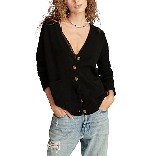 Lucky Brand Women's Slouchy Pocket Cardi4