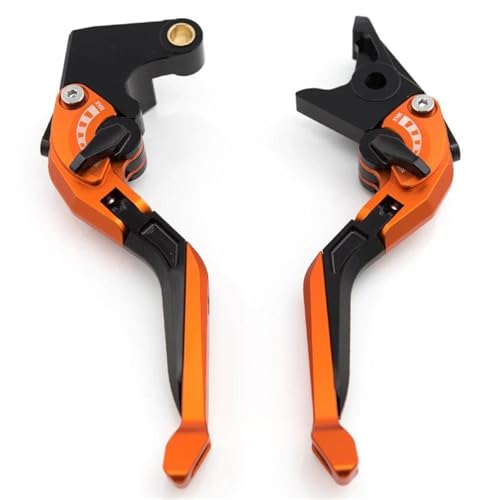 Kupplungshebel Motorradzubehör, Bremshebel, Bremsgriffe Für Ducati 999/S/R 2003–2006, S4RS 2006–2008, 950 MULTISTRADA 2018–2020(Orange)