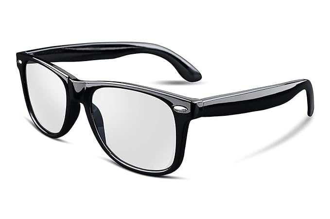 Fairydot Opticals | Zero Power Blue Cut Computer Glasses | Anti Glare, Lightweight & Blocks Harmful Rays | UV Protection Specs | Men & Women | Medium (Big-Boss wayfarer) (B0CYN9MKSM) Amazon Price History, Amazon Price Tracker