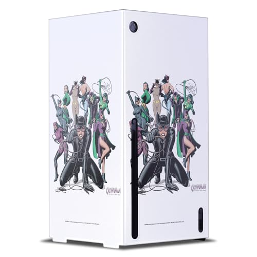Xbox Series X Enveloppement Batman Catwoman Autocollant Protection Console Jeu DC Comics
