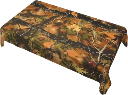 Nappe Polyester Imperméable Anti Tache Rectangulaire pour Table Cuisine - 5