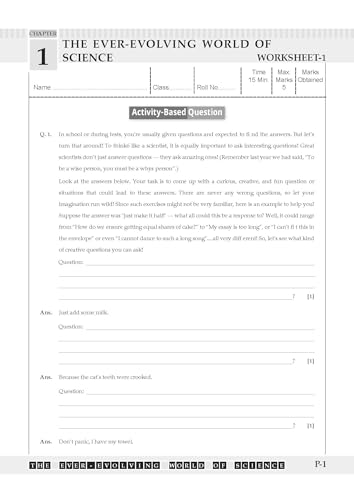 Image of Oswaal NCERT & CBSE ONE FOR ALL WORKBOOK Science (Curiosity) Class 7 For 2026-27
