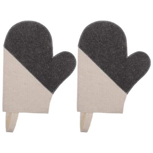 Protection thermique laine sauna UPKOCH chapeau banya isolant pour nettoyer et frotter