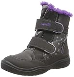 Sohle: Synthetik Superfit Mädchen Crystal Gore-Tex Schneestiefel, Grau (Grau/Lila 20), 31 EU