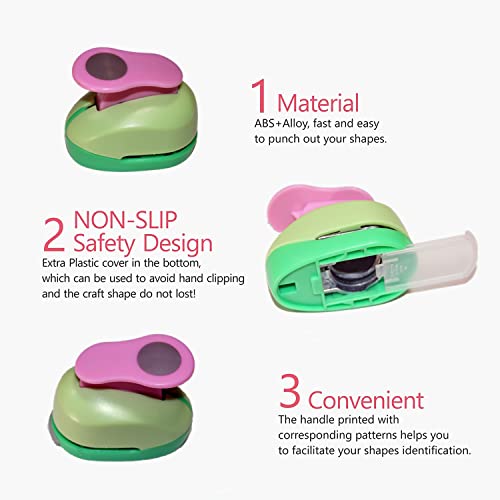 Image of CADY Crafts Punch 2-Inch Paper Punches Craft Punches Oval