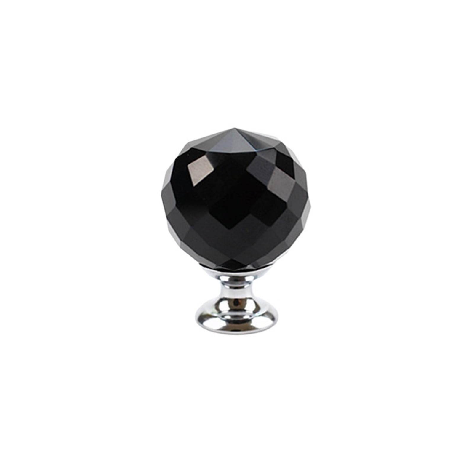 MWAHJU 8pcs Clear Diamond Shape Knob Cupboard Drawer for Cupboard