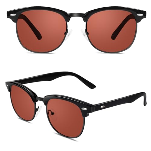 Image of CGID Retro Fake Non-Prescription Glasses Clear Lens UV400 Men Women CN56