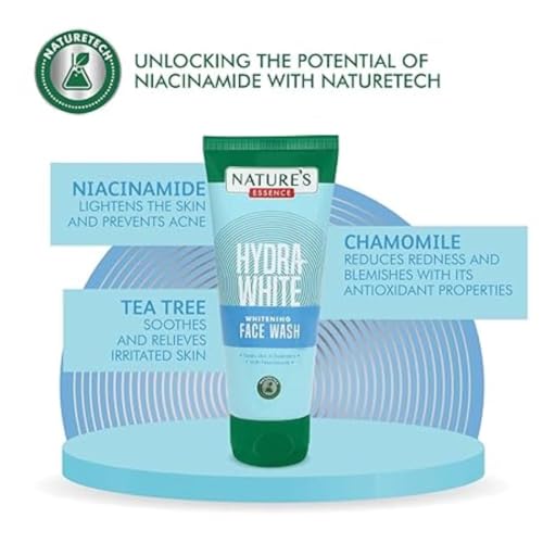 Image of Nature's Essence Hydra White Whitening Face Wash 100 ml With Niacinamide PACK OF 2