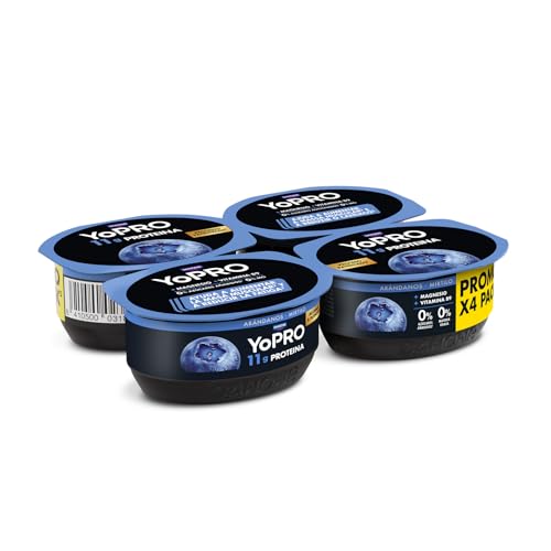 YoPRO Yogur Arándanos, 4 x 120g