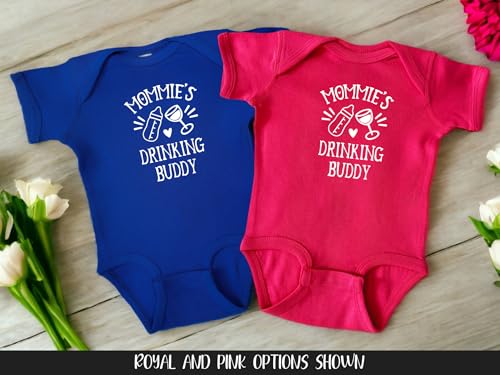 Mommie Themed Infant Bodysuits, Son or Daughter Present, Baby Shower Gift, Newborn Apparel, Pregnancy Reveal2