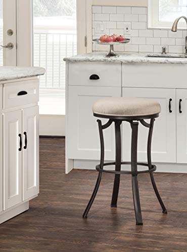 Hillsdale Furniture Bryce Bar Stool, Black #TOP7