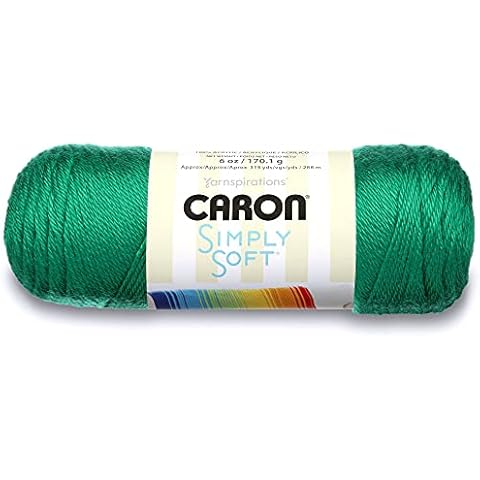 Caron Simply Soft, Kelly Green, 170.1g Cover