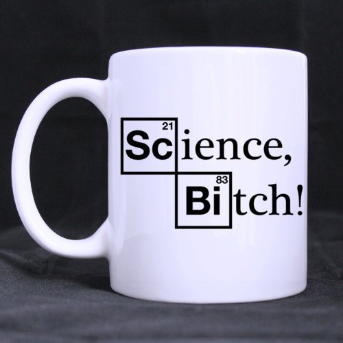 Funny Style Chemical Elements Science Bitch 11OZ/100% Ceramic Mug Custom Coffee/Tea White Cup Mug