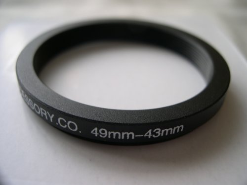 HeavyStar Dedicated Metal Step Down Ring 49-43mm