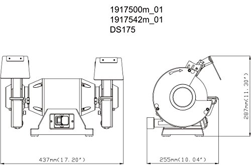 Doppelschleifer Metabo Doppelschleifmaschine DS 175