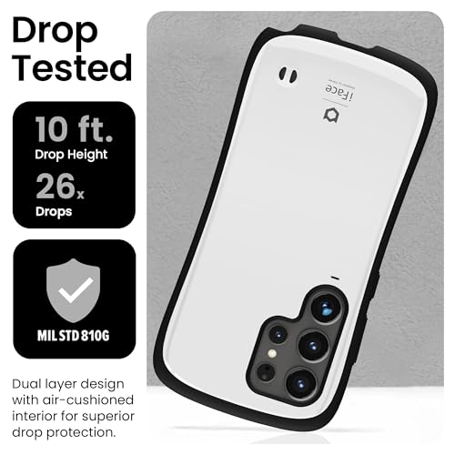 Protector iFace Galaxy S24 Ultra First Class color blanco resistente a golpes y roces 3