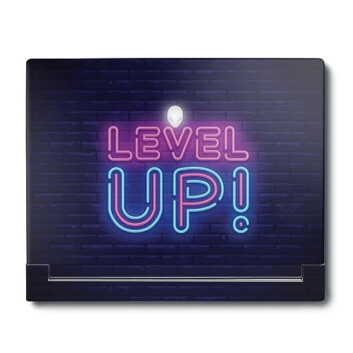 Image of MightySkins Skin Compatible with Alienware X16 R1 (2023) Full Wrap Kit - Level Up | Protective, Durable, and Unique Vinyl Decal wrap Cover | Easy to Apply, Remove, and Change Styles | Made in The USA