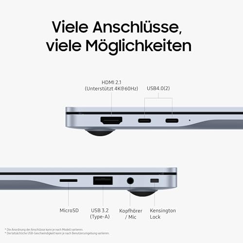 Samsung Galaxy Book4 Edge AI Laptop, Notebook, 15,6-LCD, Full HD, Snapdragon X Prozessor (X26), 16GB RAM, 512GB Speicher, Copilot+ PC, Sapphire Blue, 3 Jahre Herstellergarantie [Exklusiv auf Amazon]