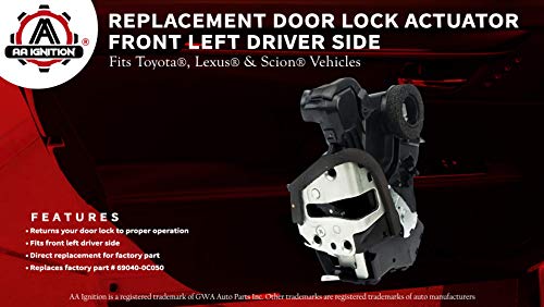 image for AA Ignition Door Lock Actuator Motor - Front Left Driver Side - Compat