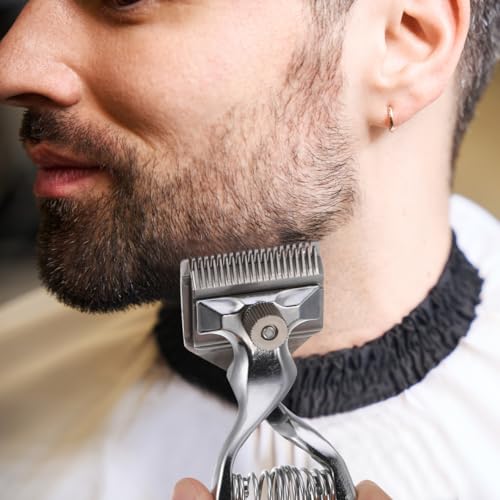 Tondeuse à cheveux manuelle minkissy en acier inoxydable pour homme et animal x3