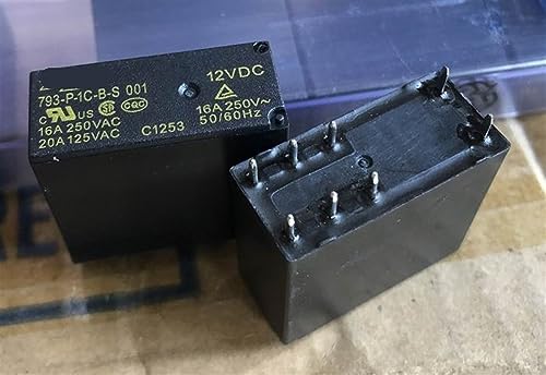 Relais 793-P-1C 12VDC à 8 broches interchangeables pour circuit imprimé
