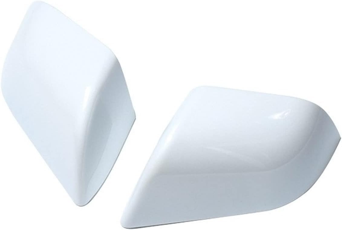 Rear View Mirror Cover,Carbon Fiber Rearview Mirror, Compatible for Tesla,Compatible For Model 3 Y Decorative Shell Exterior Accessories ABS Sides Back (BLACK)