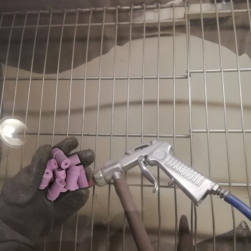 EFUTURETIME 20 x Keramik Düsen 4,5mm Keramikdüse Sandstrahlen Keramikdüsen Für Sandstrahlpistole Ersatzdüsen