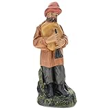 Holyart Figurine Joueur de Cornemuse plâtre coloré pour crèche Arte Barsanti de 15 cm...