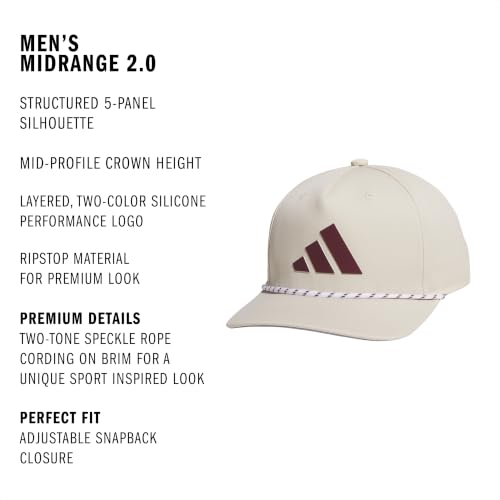 Image of adidas Men's Midrange Snapback Hat