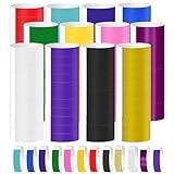 1200 cintas de entrada para festival, resistentes al agua, de neón, cintas de papel para eventos, muñecas, fiestas, fiestas, festivales de música, conciertos, competición (12 colores)