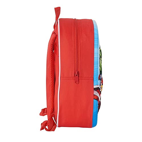 The Avengers Kids Backpack Red - 4
