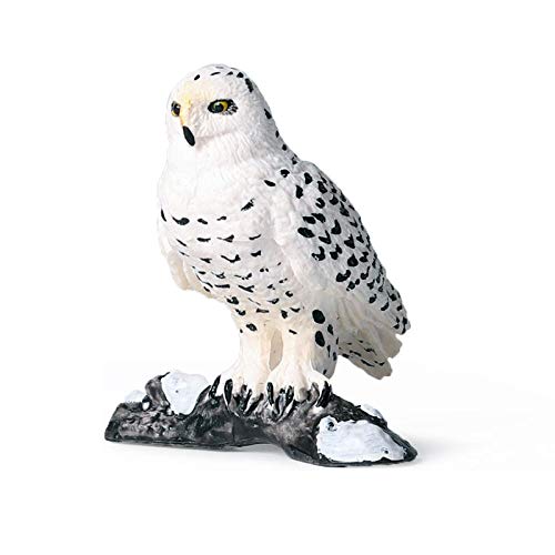 Figurines oiseau plastique solide incassable pour décoration sans risque de casse