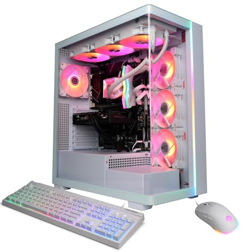 CyberPowerPC Gamer Supreme Gaming PC, Intel Core i9-14900KF 3,2GHz, GeForce RTX 5060 Ti 16GB, 32GB DDR5, SSD PCIe 4.0 de 2TB, Pronto para WiFi e Windows 11 Home (GXiVR8720A16)