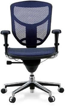 ENJOY EJ-LAM KM-15 Mesh Chair Low Type Blue