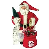 North Carolina State Santa Hand crafted Hand painted