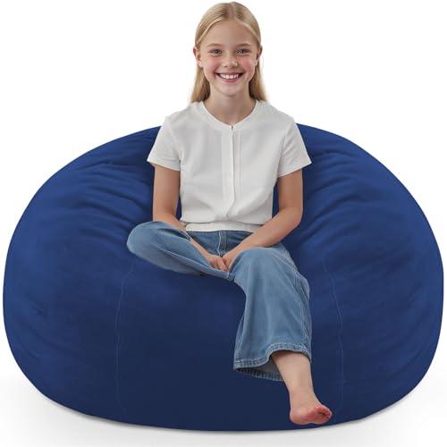 SIMFLAG 2FT Bean Bag Chair, Comfy Bean Bag Chairs with