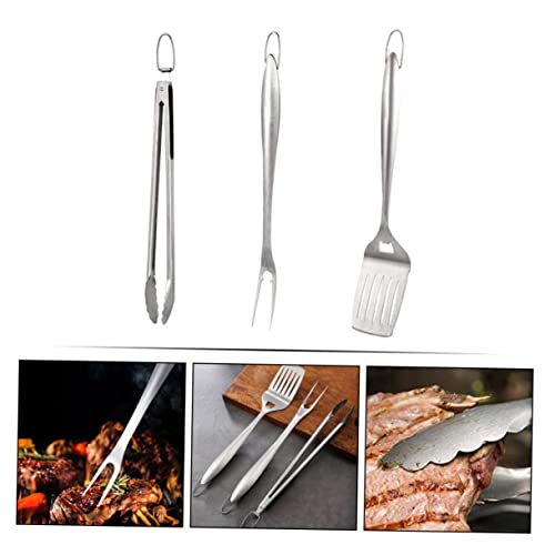 Set de utensilios para barbacoa de acero inoxidable miniatura 5