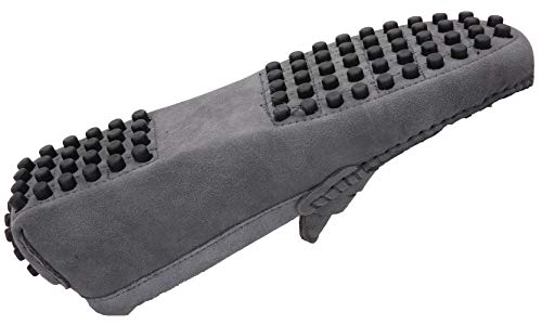 JIONS Mens Driving Suede Penny Loafers Driver Moccasins Slip On Flats Boat Shoes Dress Slip-ons A- Grey 10 D(M) US/EU 442