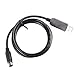 Mendouconert USB to 6-pin Mini Din RS232 Serial Communication Cable for LS XGB XBM XBC PLC to PC Control Download Cable
