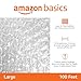 Amazon Basics Bubble Cushioning Wrap for Moving, Packing, Shipping and Storage, Heavy Duty Protection for Fragile Items, 12-inch x 100-foot Long Roll, Large 5/16