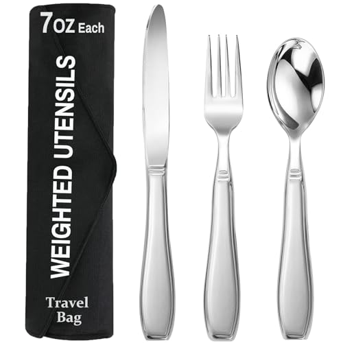 Weighted Utensils Set for Tremor Patients (3‑Piece)